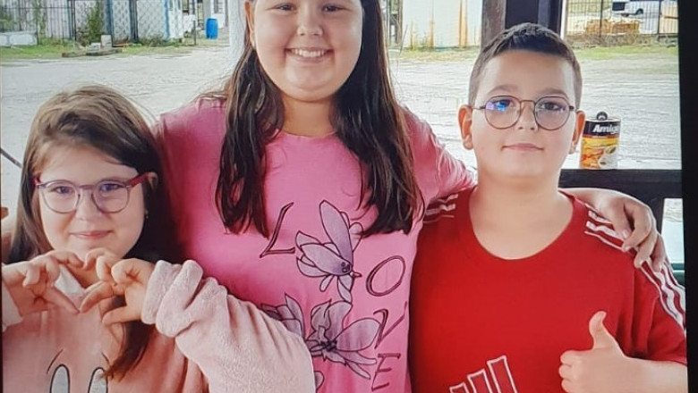 Trei copii din Hunedoara au fost pierduti de bona si au fost dati in urmarire nationala. Apelul politistilor Imagine