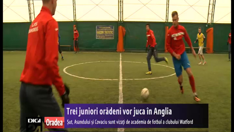 Trei juniori oradeni vor juca in Anglia. Afla cine sunt cei care vor pleca in patria fotbalului Imagine