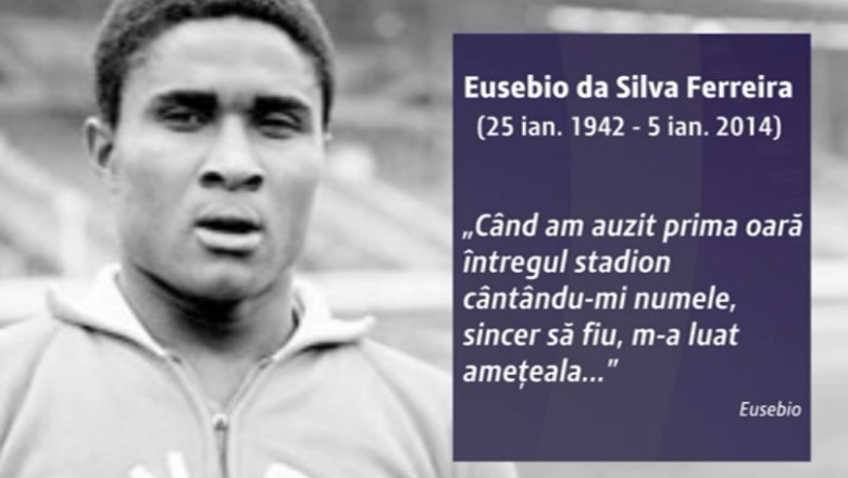 Trei zile de doliu national in Portugalia dupa moartea lui Eusebio Imagine