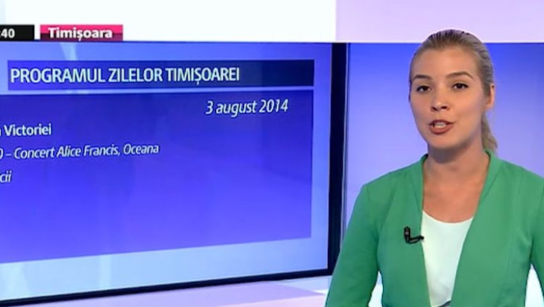 Trei zile de sarbatoare, de Ziua Timisoarei Imagine