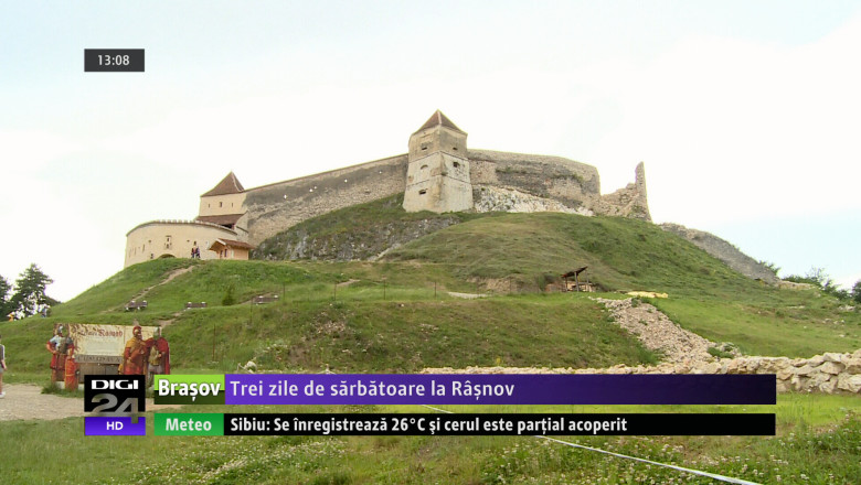 Trei zile de sarbatoare la Rasnov. Au inceput zilele orasului Imagine