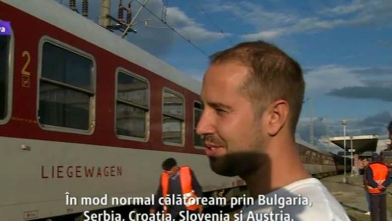 Tren international, deviat prin Romania din cauza inudatiilor Imagine