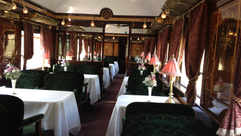 Trenul de lux Orient Express a ajuns in Romania Imagine