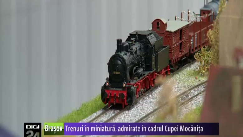 Trenuri in miniatura, admirate in cadrul Cupei Mocanita Imagine
