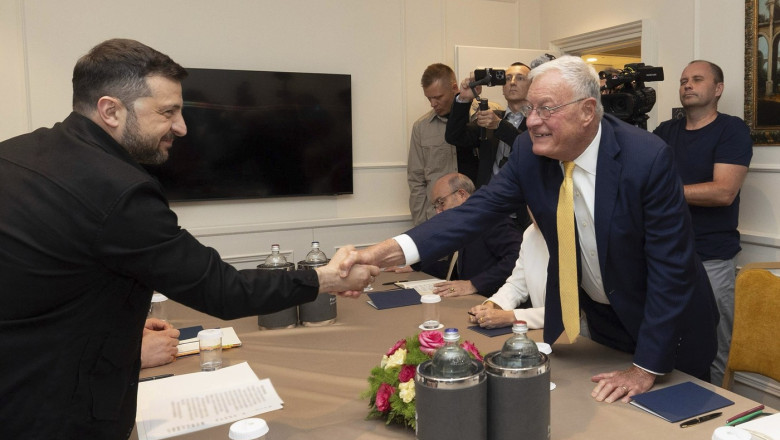 Trimisul special al lui Trump, Keith Kellogg, indeamna la adoptarea unui Plan Marshall pentru Ucraina. Cati bani s-au promis deocamdata Imagine