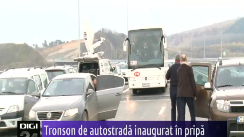 Tronson de autostrada inaugurat in pripa  Imagine