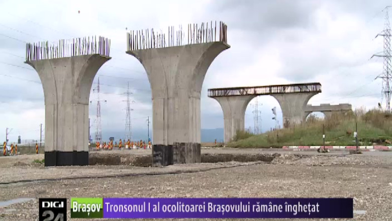 Tronsonul I al ocolitoarei Brasovului ramane inghetat Imagine