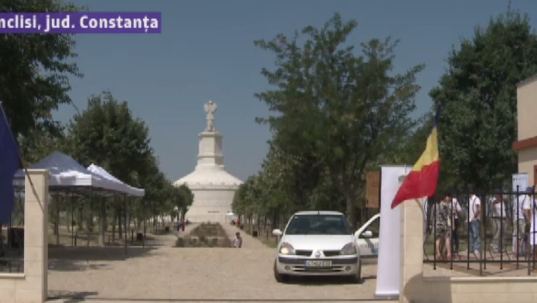 Tropaeum Traiani a fost restaurat. 18 milioane de lei a costat recosmetizarea monumentului Imagine