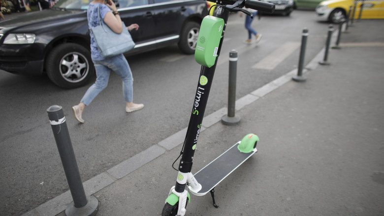 Trotinetele electrice de inchiriat au fost interzise in Constanta pentru ca "au pus in pericol siguranta traficului rutier si pietonal" Imagine