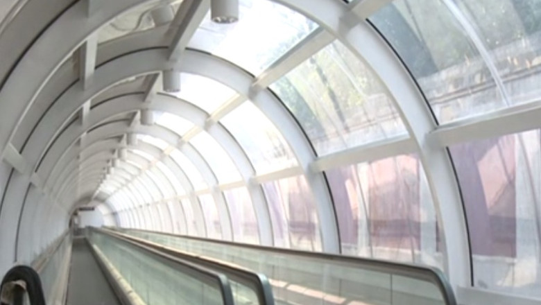 Trotuarul electric, tras pe linie moarta. Investitia din Gara de Nord nu a functionat vreodata Imagine