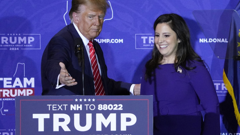 Trump a ales-o pe Elise Stefanik pentru functia de ambasadoarea a Statelor Unite la ONU, in al doilea sau mandat la Casa Alba Imagine