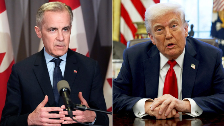 Trump a anuntat ca a avut o discutie „productiva” cu premierul canadian. Ce spune ca va urma dupa alegerile din Canada Imagine