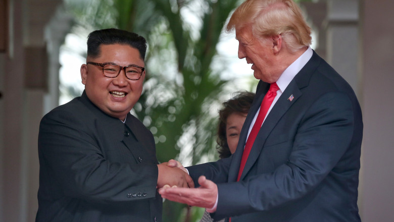 Trump a vorbit despre relatia buna pe care o are cu Kim Jong-un cand si-a lansat candidatura: „Nu este un lucru rau. Este un lucru bun” Imagine