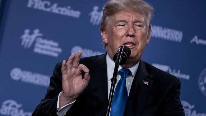 Trump ameninta ca da Google in judecata daca ajunge presedinte: cautarile de pe net o favorizeaza pe Harris Imagine
