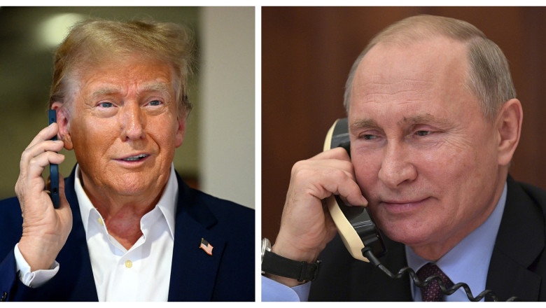 Trump anunta ca va vorbi luni cu Putin. „Sa speram ca va fi o zi productiva” Imagine