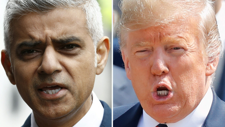 „Trump este rasist, sexist, misogin si islamofob”. Reactia primarului Londrei Sadiq Khan dupa ce presedintele SUA l-a numit „groaznic” Imagine