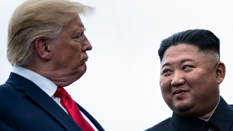 Trump intentioneaza sa contacteze Coreea de Nord, subliniind „relatia buna” pe care o are cu Kim Jong Un Imagine