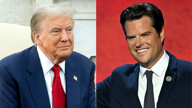 Trump l-a ales pe controversatul congresman Matt Gaetz pentru functia de procuror general al SUA Imagine