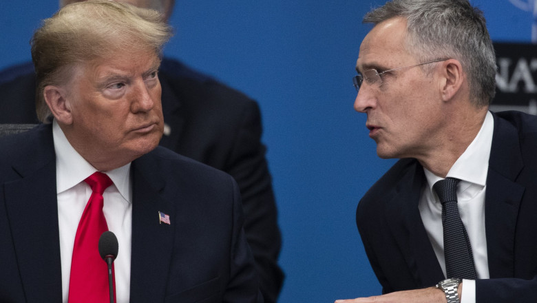 Trump l-a sunat pe fostul sef al NATO Jens Stoltenberg, acum ministru de finante al Norvegiei, pentru a-l intreba despre Premiul Nobel Imagine