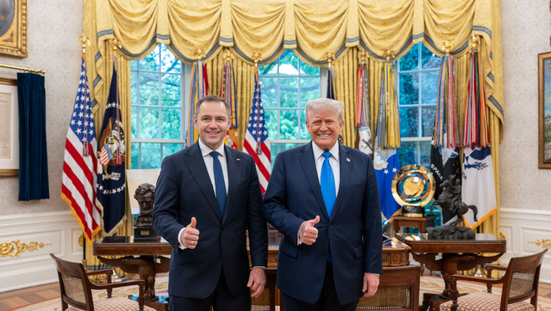 Trump s-a intalnit cu candidatul populistilor la alegerile prezidentiale din Polonia. Nawrocki: „Mi-a spus: vei castiga” Imagine
