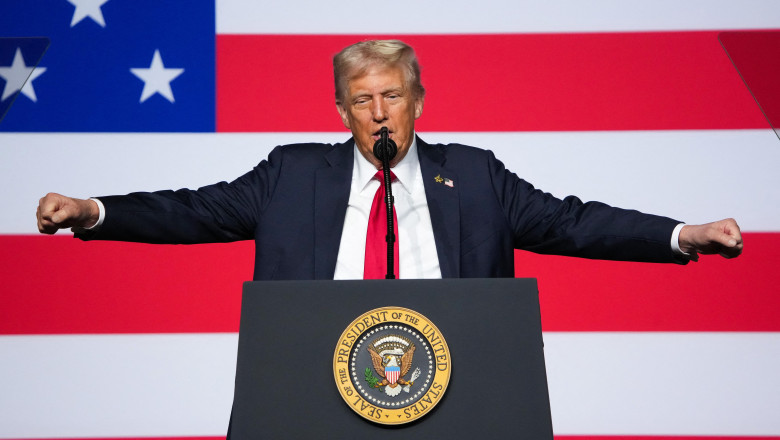 Trump si-a amintit de conflictul cu Medvedev in discursul din fata generalilor SUA: „O persoana stupida. A folosit cuvantul nuclear” Imagine