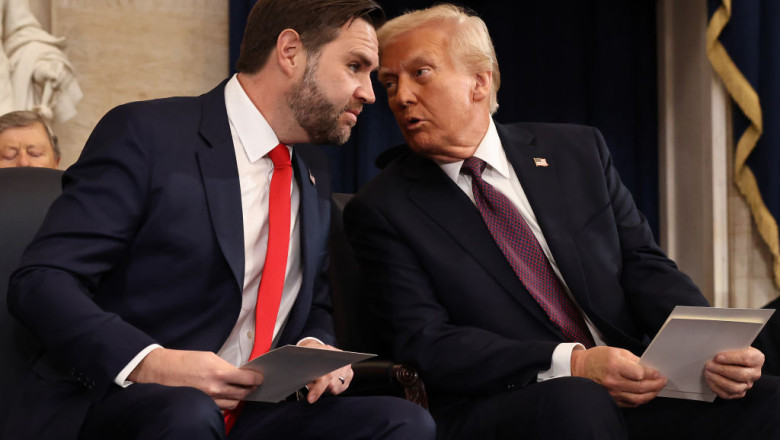 Trump sugereaza ca JD Vance ar putea fi succesorul sau la alegerile din 2028 Imagine