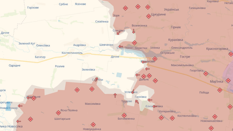 Trupele ucrainene, in pericol de incercuire in Donetk. Presiune colosala pusa de rusi in zona: Peste 1.400 de atacuri in ultimele zile Imagine
