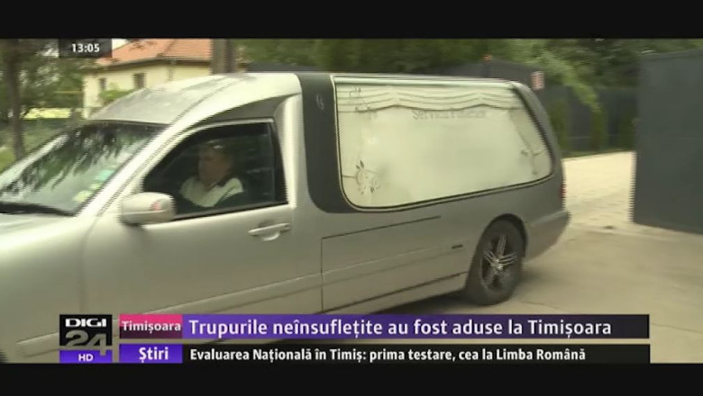 Trupurile victimelor din Muntenegru, aduse la Timisoara Imagine