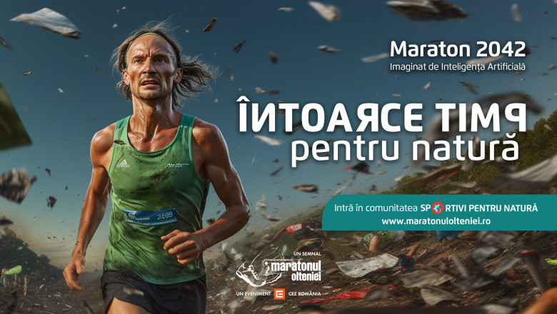 Tu cum iti imaginezi ca va arata un maraton in anul 2042? Imagine
