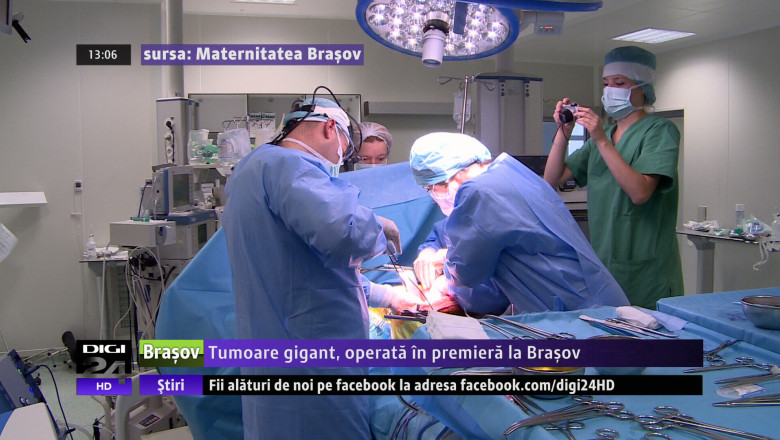 Tumoare gigant, operata in premiera la Brasov Imagine