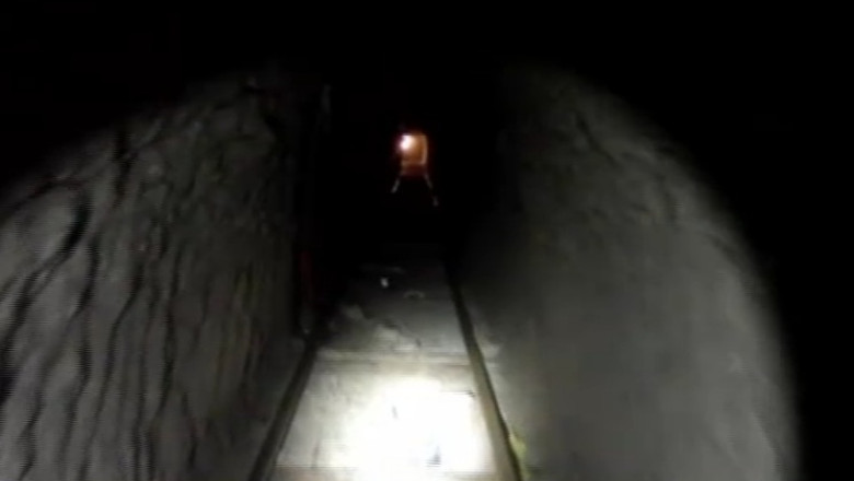 Tunel pentru droguri, descoperit in SUA. Galeria subterana trecea pe sub granita dintre San Diego si Tijuana Imagine