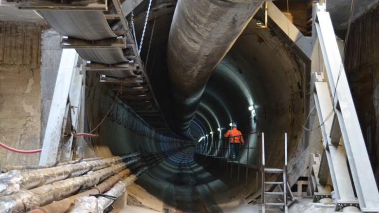 Tunelul de la magistrala 5 a metroului e aproape gata. Varvara si Filofteia se muta in centru Imagine