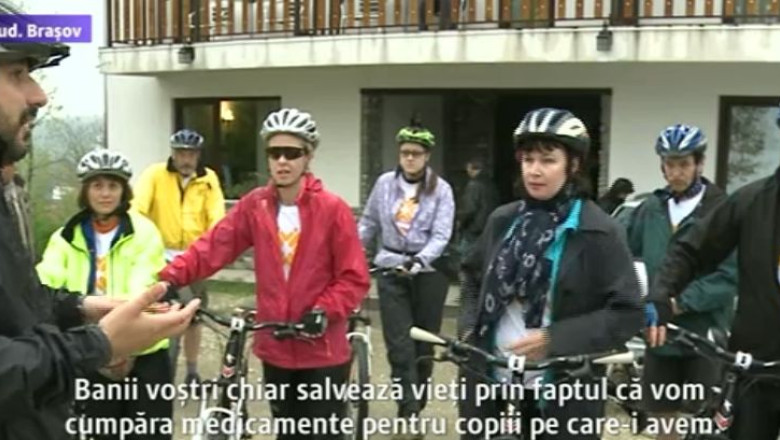 Tur caritabil pe biciclete. 20 de britanici au donat bani pentru copiii bolnavi din Romania Imagine