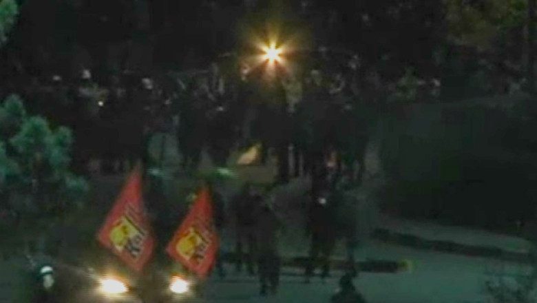 Turcia. Ciocniri intre studenti si politie la Ankara Imagine