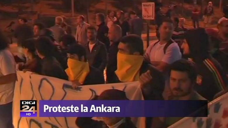 Turcia: Protest violent al studentilor la Ankara. Tinerii se opun distrugerii unui campus universitar Imagine
