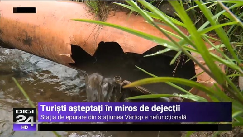Turism in Muntii Apuseni sau cum polueaza pensiunile si hotelurile din Vartop apa raului Aries. Amenda record data de Garda de Mediu Imagine