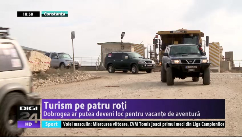 Turism pe patru roti. Dobrogea ar putea deveni loc pentru vacante de aven Imagine
