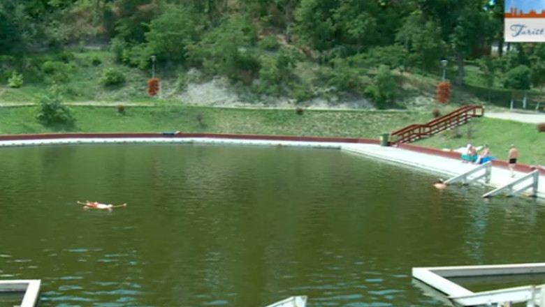 TURIST ACASA. Baile Cojocna, litoralul ieftin al Clujului Imagine