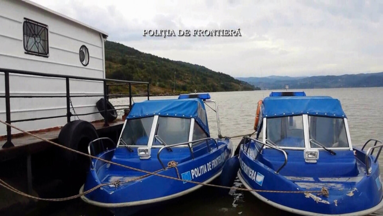 Turist german, salvat de politistii de frontiera din Mehedinti  Imagine