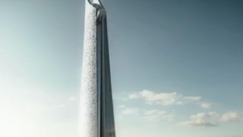 Turnul lui bin Laden. Cladire de 114 etaje construita de fratele vitreg al fostului inamic nr. 1 Imagine