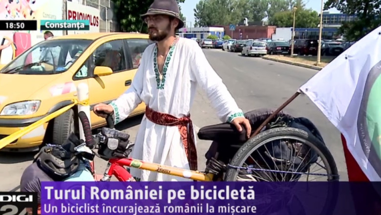 Turul Romaniei pe bicicleta Imagine