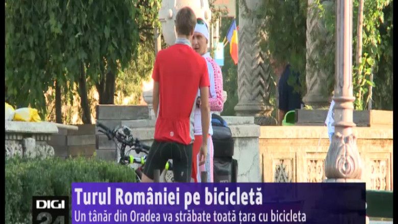 Turul Romaniei pe doua roti. Un oradean va strabate toata tara cu bicicleta in scopuri umanitare Imagine