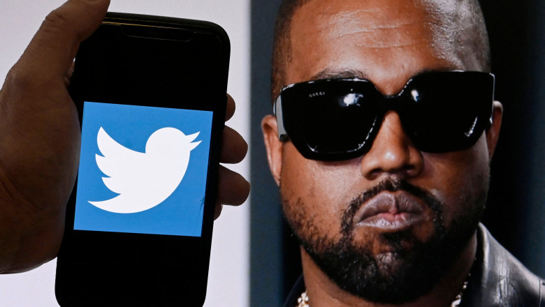 Twitter a suspendat din nou contul lui Kanye West, la 2 luni dupa ce a fost redeschis. Elon Musk: „Am facut tot ce tine de mine” Imagine