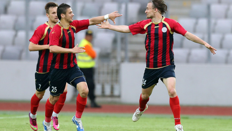 „U” Cluj - CSMS Iasi 0-2. Prima victorie pentru Sorin Cartu Imagine