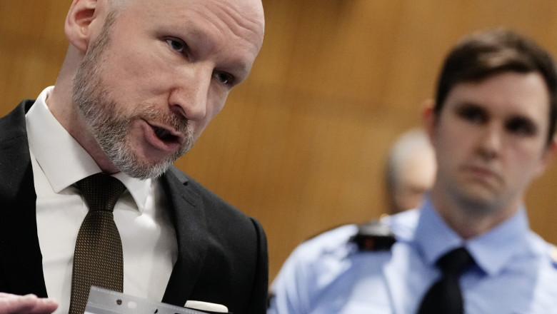 Ucigasul in masa Anders Breivik vrea eliberare conditionata. Procurorii se opun: „Nimeni in Norvegia nu a comis acte atat de grave” Imagine