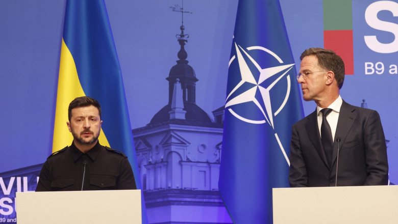 Ucraina a fost invitata la summitul NATO de la Haga. Zelenski: Absenta noastra ar fi fost o victorie pentru Putin Imagine