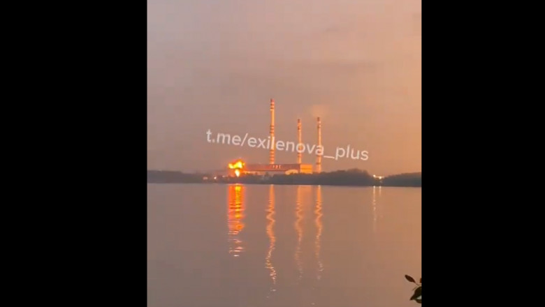 Ucraina a lansat un atac masiv cu drone asupra Rusiei. Incendii la rafinaria din Moscova si la o importanta centrala electrica Imagine