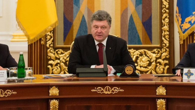 Ucraina a renuntat la neutralitate si vrea sa depuna candidatura pentru aderarea la NATO. Reactia Rusiei Imagine