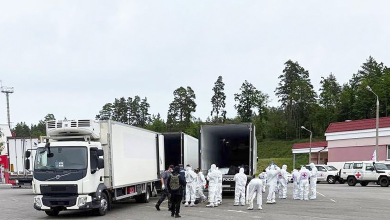 Ucraina a repatriat inca 1.200 de corpuri predate de Rusia. Cate victime de razboi a primit Rusia Imagine