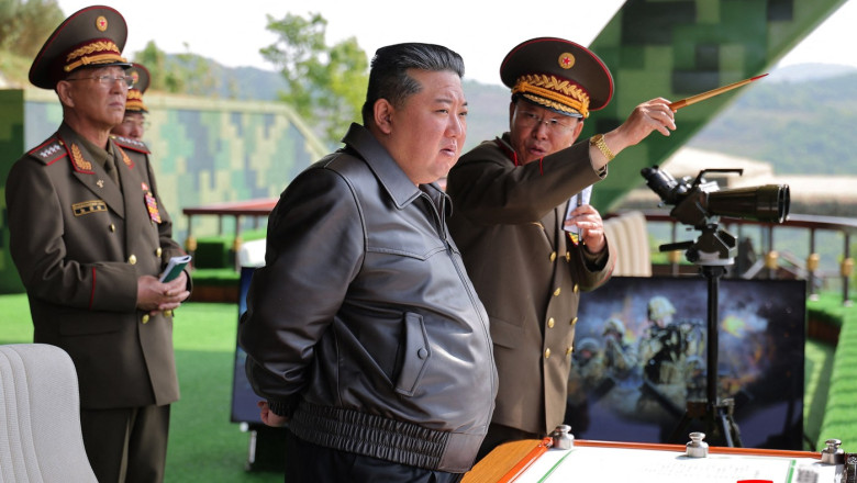 Ucraina ar putea lansa o ancheta pentru crime de razboi impotriva lui Kim Jong Un pentru sustinerea Rusiei. „Este momentul potrivit” Imagine